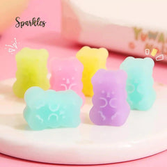 GUMMY BEAR ERASERS SPARKLES