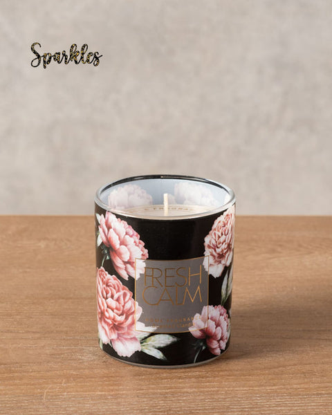 HOME FRAGRANCE PEONY SCENTED CANDLE