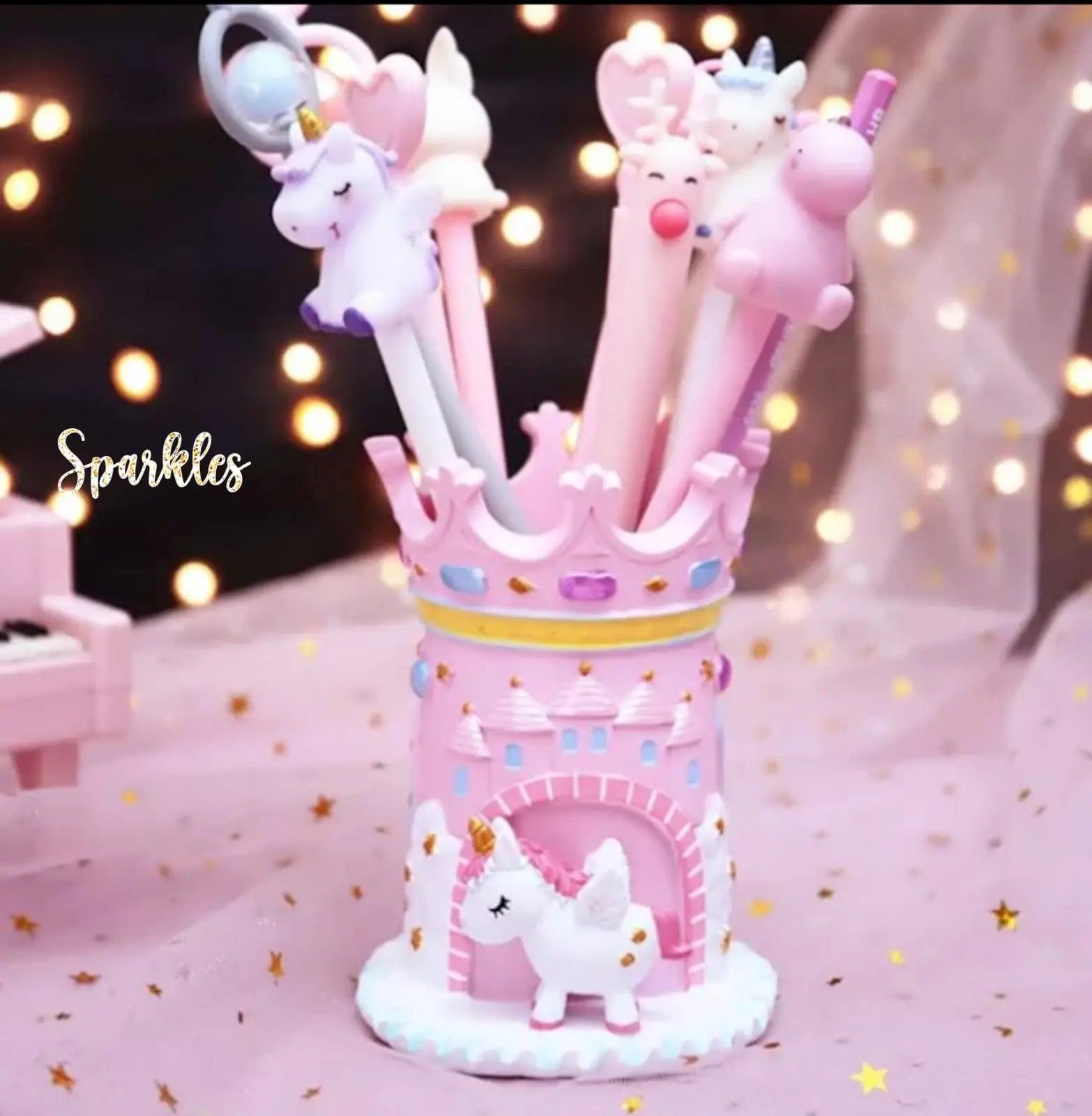 CERAMIC CASTLE HOLDER