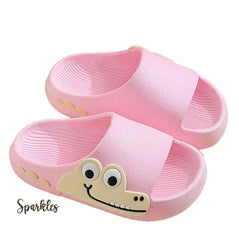 ADORABLE CROC SLIDERS